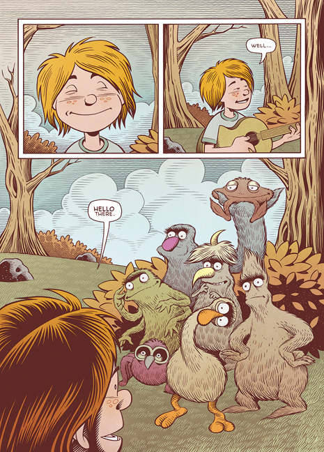 Jim Henson's The Musical Monsters of Turkey Hollow preview page 3.