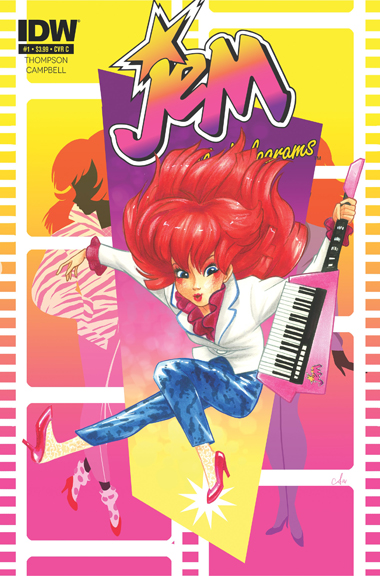 Jem and The Holograms #1 Cover C by Amy Mebberson