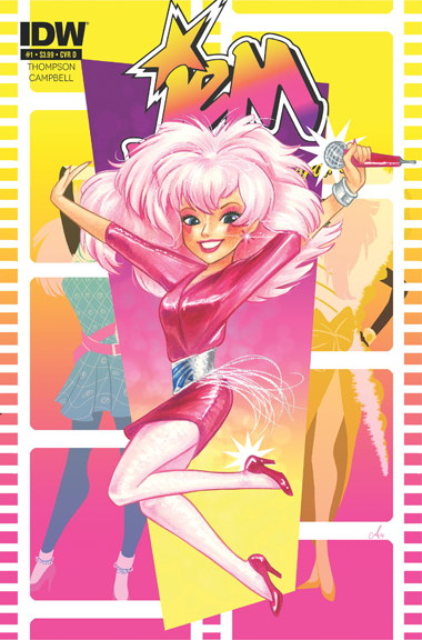Jem and The Holograms #1 Cover D by Amy Mebberson