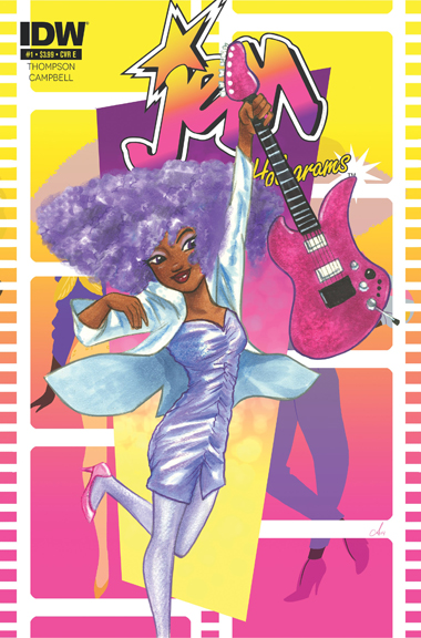 Jem and The Holograms #1 Cover E by Amy Mebberson