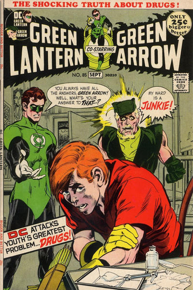 "Green Lantern #85, ripped from today's headlines."