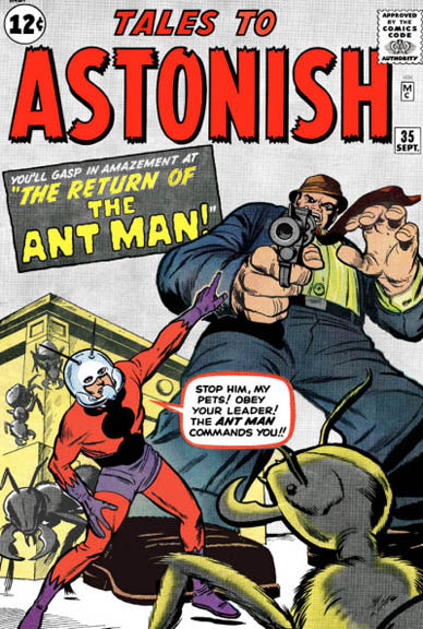 Tales to Astonish #35. Cover by Kirby & Ayers