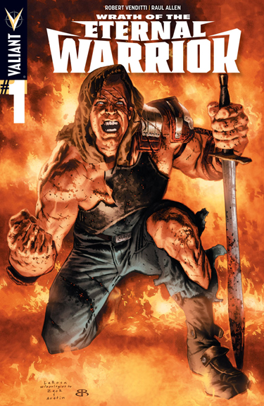 Wrath of the Eternal Warrior #1 Cover by Lewis LaRosa