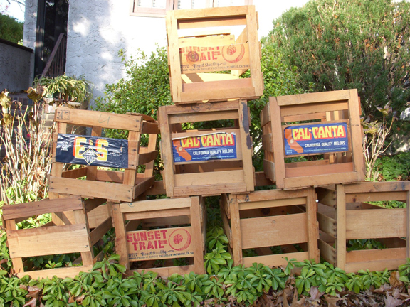  Wooden Crates. Great For Hauling Comic Books In.