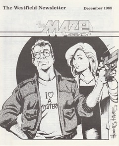 Adam Hughes' The Maze Agency Westfield Newsletter cover