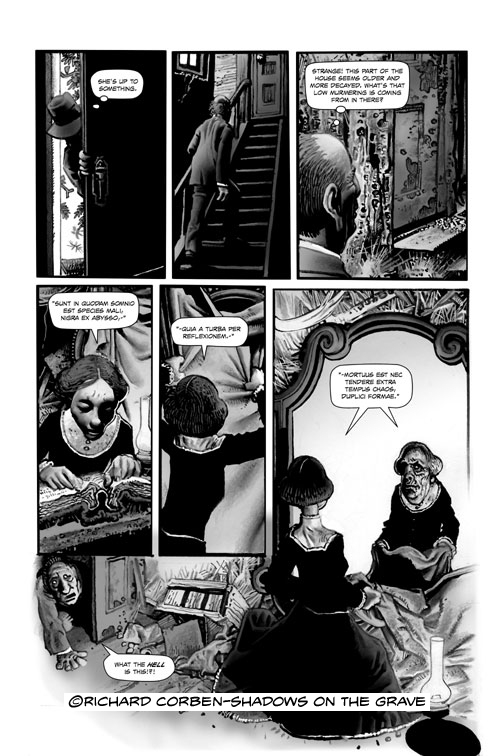 Shadows on the Grave preview page 2