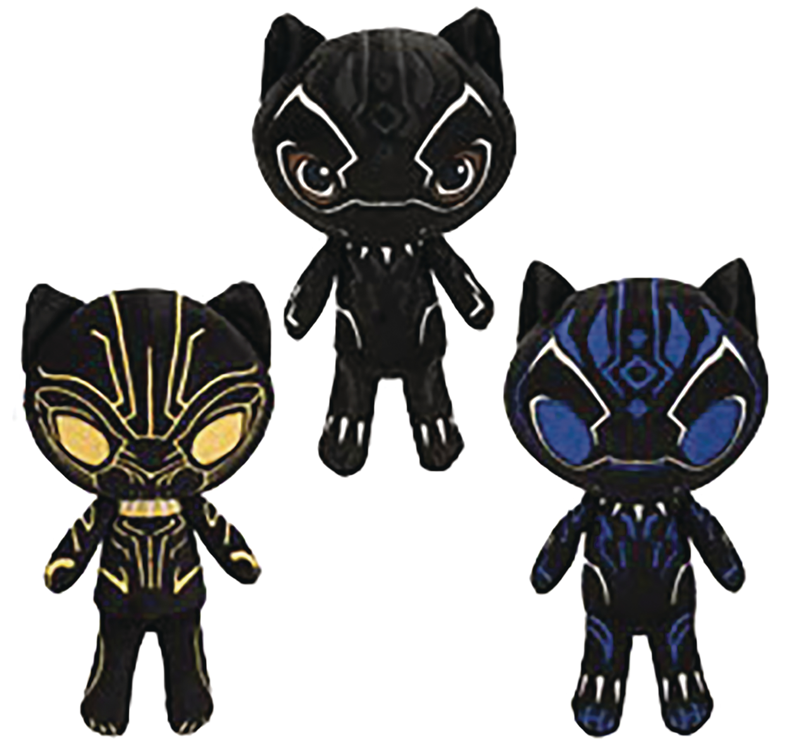 black panther stuffed animal marvel