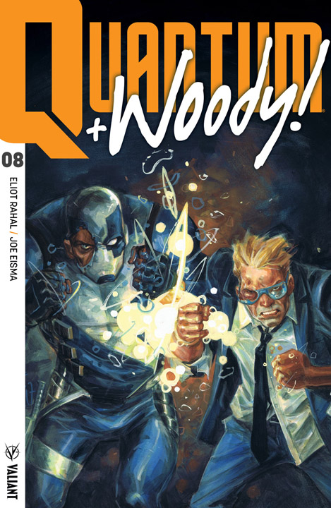 Quantum and Woody #8 Cover A by Tom Fowler